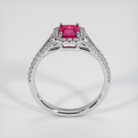 0.84 Ct. Ruby Ring, Platinum 950 3