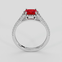 0.92 Ct. Ruby Ring, Platinum 950 3