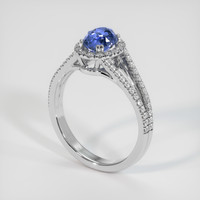 1.71 Ct. Sapphire Ring, Platinum 950 2