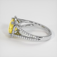 4.08 Ct. Sapphire Ring, Platinum 950 4