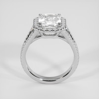 3.51 Ct. White Sapphire Ring, Platinum 950 3