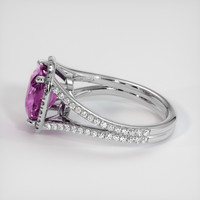 4.02 Ct. Gemstone Ring, 14K White Gold 4