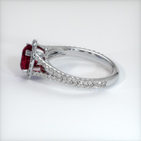 Ruby Ring 2.02 Ct. 14K White Gold Preview