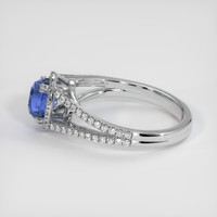 1.71 Ct. Sapphire Ring, 14K White Gold 4