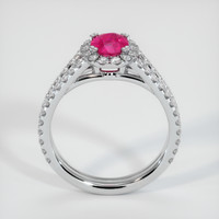 Ruby Ring 0.94 Ct. 18K White Gold Preview