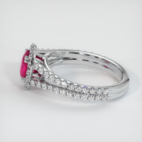 Ruby Ring 0.94 Ct. 18K White Gold Preview