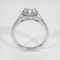 1.51 Ct. Pink Sapphire Ring, 18K White Gold 3