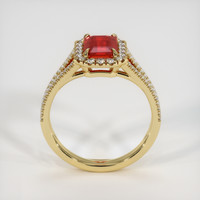 1.20 Ct. Ruby Ring, 14K Yellow Gold 3