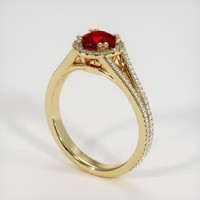 Ruby Ring 0.93 Ct. 14K Yellow Gold Preview