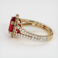 Ruby Ring 4.10 Ct., 18K Yellow Gold Preview