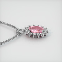 2.57 Ct. Sapphire Pendant, Platinum 950 3