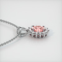 1.12 Ct. Sapphire Pendant, Platinum 950 3