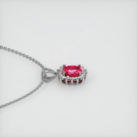 Ruby Pendant 1.02 Ct., 14K White Gold Preview