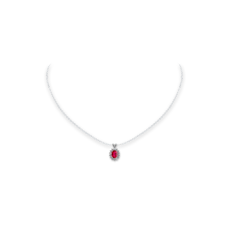 Jewelry image on model