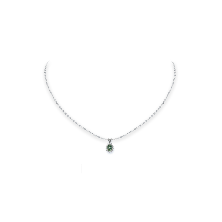 Jewelry image on model