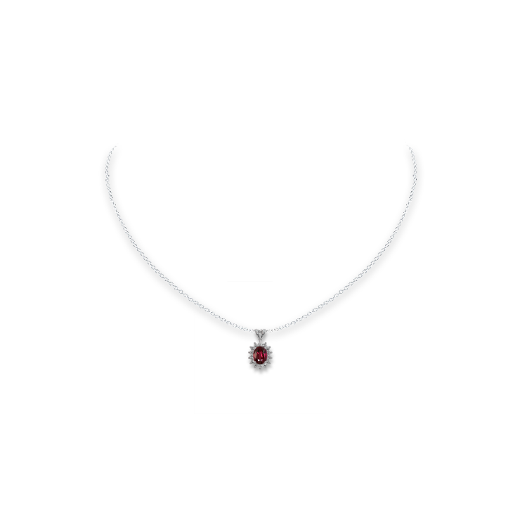 Jewelry image on model