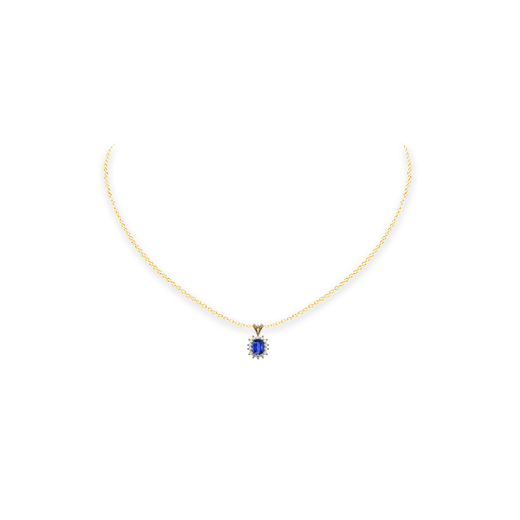 Jewelry image on model