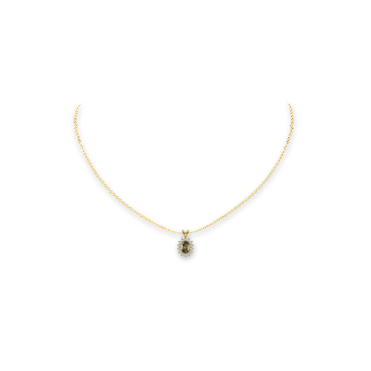 Jewelry image on model