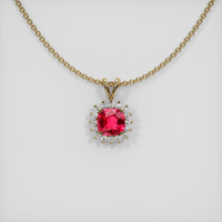 Ruby Pendant 1.02 Ct. 14K Yellow Gold Preview