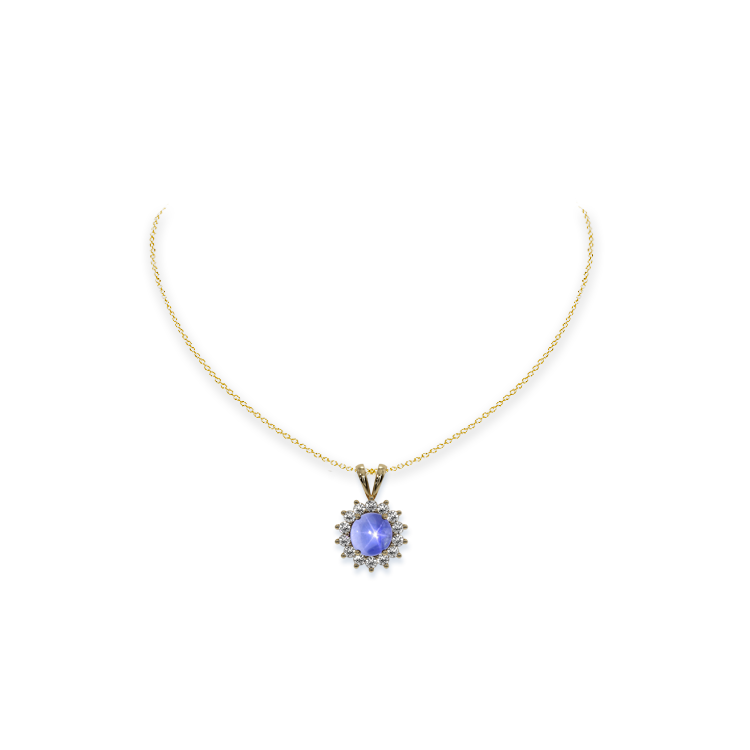 Jewelry image on model