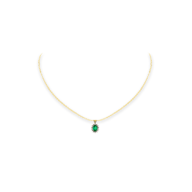 Jewelry image on model