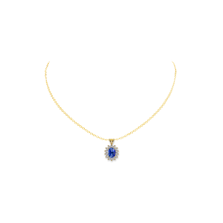 Jewelry image on model