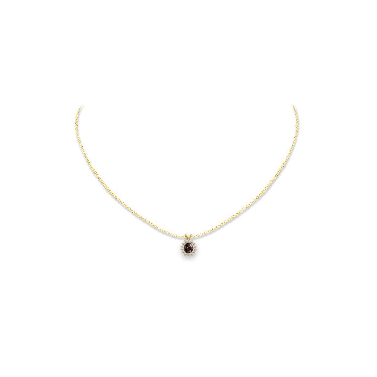 Jewelry image on model