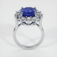 7.98 Ct. Blue Sapphire Ring, Platinum 950 3