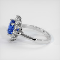 3.49 Ct. Sapphire Ring, Platinum 950 4