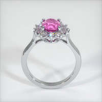 1.19 Ct. Pink Sapphire Ring, Platinum 950 3