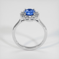 1.25 Ct. Blue Sapphire Ring, Platinum 950 3