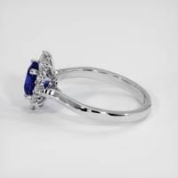 1.00 Ct. Sapphire Ring, Platinum 950 4