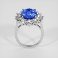 8.20 Ct. Blue Sapphire Ring, Platinum 950 3