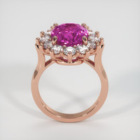6.52 Ct. Sapphire Ring, 14K Rose Gold 3