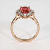 3.04 Ct. Sapphire Ring, 14K Rose Gold 3