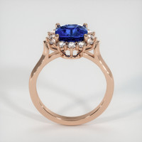 2.46 Ct. Sapphire Ring, 18K Rose Gold 3