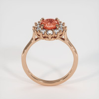 1.41 Ct. Sapphire Ring, 18K Rose Gold 3
