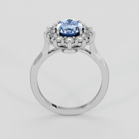 1.97 Ct. Bi Color / Parti Sapphire Ring, 10K White Gold 3