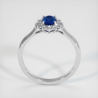 1.03 Ct. Sapphire Ring, 14K White Gold 3