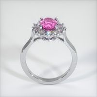 1.19 Ct. Pink Sapphire Ring, 14K White Gold 3