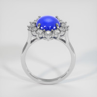 4.30 Ct. Blue Sapphire Ring, 14K White Gold 3