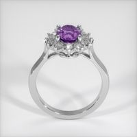 1.46 Ct. Sapphire Ring, 14K White Gold 3