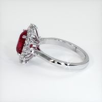 1.88 Ct. Ruby Ring, 14K White Gold 4