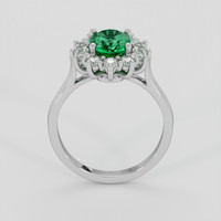 1.72 Ct. Emerald Ring, 18K White Gold 3