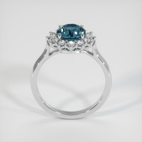 1.59 Ct. Sapphire Ring, 18K White Gold 3