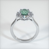 1.38 Ct. Sapphire Ring, 18K White Gold 3