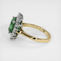 3.90 Ct. Sapphire Ring, 18K White & Yellow 4
