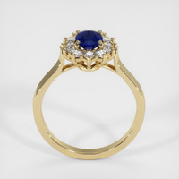 0.76 Ct. Sapphire Ring, 14K Yellow Gold 3
