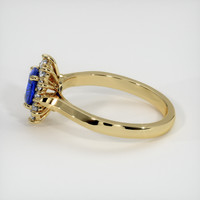 1.03 Ct. Sapphire Ring, 14K Yellow Gold 4