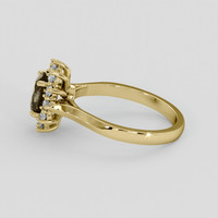 1.24 Ct. Color Change Sapphire Ring, 14K Yellow Gold 4